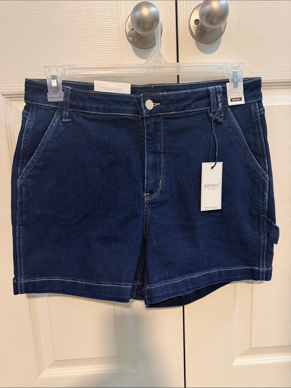 Judy Blue Deep Blue Denim Utility Short